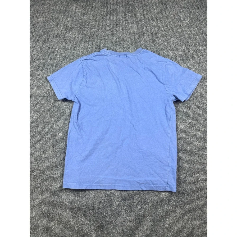 Polo By Ralph Lauren T Shirt Boys Medium Blue Pony Logo Cotton Golf Resort‎ Wear
